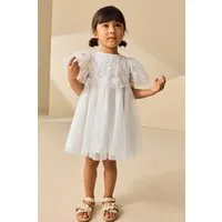 Next Meshkleid Besticktes Mesh-Kleid für besondere Anlässe (1-tlg)