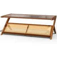 Estiliza Couchtisch moderner rechteckiger Wohnzimmertisch, 120×55×43,5 cm (1-St), 120 × 55 × 43,5 cm