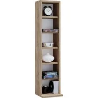 VCM Standregal Holz CD DVD Stand Aufbewahrung Deko Regal Elementa, 1-tlg., 92x21x20cm CD DVD Aufbewahrung, stehend