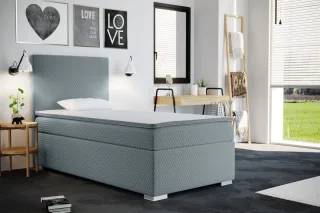 Boxspringbett Schlafzimmerbett BRIX Mint 90x200cm inkl.Bettkasten