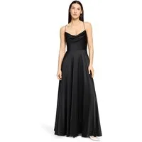 Vera Mont Abendkleid Damen mit Wasserfallausschnitt Material