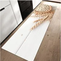 Primedeco Teppich Küchenteppich Weizenoer Selektion PVC rutschfest abwaschbar Läufer, Rechteckig, Höhe: 3 mm, Pflegeleicht & Wasserabweisend