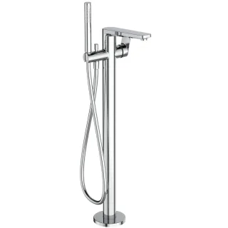 Ideal Standard Freistehende Wannenarmatur TONIC II, A6347AA Bausatz 2, mit Stick-HB, Ausladung 220mm A6347AA
