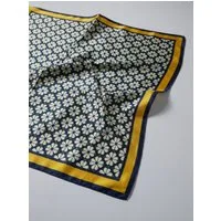 Kleelein Seidentuch Luxus Nicktuch French Monogram Chic Schleifen-Design Elegantes
