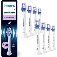 Philips Sonicare Aufsteckbürsten S Sensitive, für empfindliche Zähne und Zahnfleisch, für jedes Sonicare Handstück