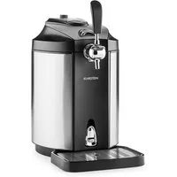 Klarstein Bierzapfanlage Skal Bierzapfanlage 5L Fässer CO2 thermoelektrisch 2-12°C Edelstahl, Bierzapfanlage Bierkühler 5l Fässer CO2