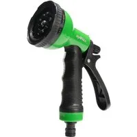 Grafner Multifunktionsbrause Gartenbrause mit 10 Sprühmuster Handbrause Gartenschlauch, (Stk, 1), 1/ Zoll, 10 Sprühmustern, Dauerarretierung