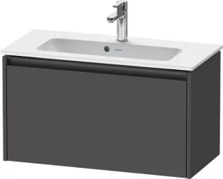 Duravit Ketho.2 Waschtischunterbau wandhängend Graphit Matt 810x390x440 mm - K25056049490000 K25056049490000