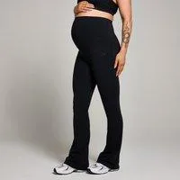MP Damen Umstands-Schlagleggings Über dem Babybauch – Schwarz - XL