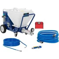 MSW Drucksprühgerät Putzmaschine 2800 W 40 L 30 bar Verputzmaschine Spritzputzmaschine 18