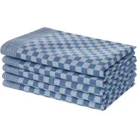 OTTO home Geschirrtuch Keersten Premium, (Set, 5-tlg., 5er Set), hochwertig, Grubentuch, 100 % Baumwolle, 5er-Set, 70 × 50 cm
