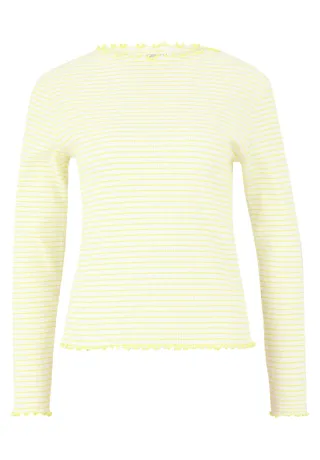 CARTOON - Langarm-Shirt gelb/weiß - Gr. - 38