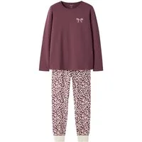 Name It Schlafanzug NKFNIGHTSET LEO NOOS Baumwollmischung