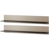 MIRJAN24 Wandregal Soho S05, 2er-Set, 125x20x20 cm