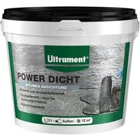 Ultrament Dichtstoff ULTRAMENT Power Dicht, Schwarz, 5 Ltr
