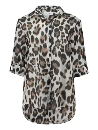 HaILYS - LS C BL Mo44ria 8918 white brown leo - Gr. - M
