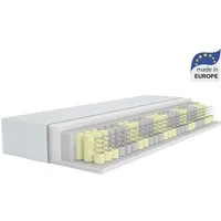 Taschenfederkernmatratze NEUHEIT: Tinden 26, 7 Zonen Matratze 90x200 cm, 140x200 cm & mehr, OTTO home, 26 cm hoch, Wendematratze H2/H3/H4, ergonomisch, 500 Federn (bei 100x200 cm)