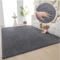 OTTO home Hochflor-Teppich Microfaser Teppich Magong, besonders weich, sehr feiner Flor, rechteckig, Höhe: 30 mm, uni, Wohnzimmer, Schlafzimmer, Kinderzimmer, auch rund und als Läufer