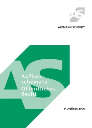 Aufbauschemata Öffentliches Recht [Broschiert] [2008] Thomas Müller