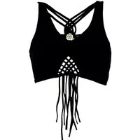 Guru-Shop T-Shirt Goa Psytrance Bikini Top, Boho Top, Pixi Top,.. Festival, Ethno Style, Psychedelic, alternative Bekleidung