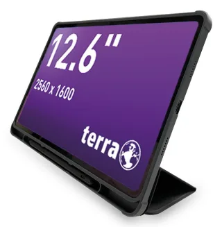 TERRA PAD 1201 12.6" 8GB/256G/LTE/Android 14 | 1220861 | 32 cm (12.6") - 2560 x 1600 Pixel