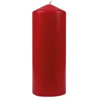 HS Candle Adventskerze Stumpenkerze (1-tlg), Wachskerzen Ø6cm x 17cm - Kerze in vielen Farben