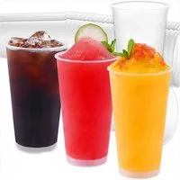 KingLux Mehrwegbecher 50Stück Plastikbecher Mehrweg Mattierte Weiß, Partybecher 520ml, (50-tlg)