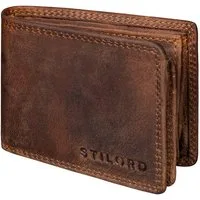STILORD Geldbörse "Matteo" Herren Mini Portemonnaie Leder mit Münzfach – RFID Schutz