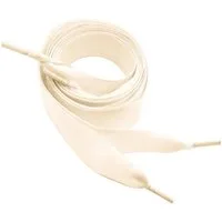 maDDma Schnürsenkel 1 Paar Schnürsenkel Satin 110cmx19mm Bekleidungskordel Kordel, 110 x 1.9 cmcreme