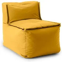 Lumaland Sitzsack In- & outdoor Sofa individuell kombinierbar mit dem Modularen System, Sessel wasserfest abnehmbarer Bezug erweiterbar waschbar