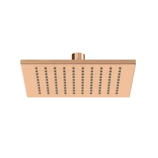 Herzbach LIVING SPA Slim-Regenbrause 200x200mm Copper Steel, 11.600200.2.39 11.600200.2.39
