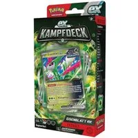 The Pokémon Company International Spiel Pokemon EX-Kampfdeck - Eisenblatt ex Deck - Deutsches Sammelkartenspie