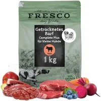 Fresco Dog TrockenBarf Rind, für kleine Hunde, 1kg / 2,5kg, Hundefutter Trocken, Trockenfutter für: Hunde, Getreidefrei, zuckerfrei, hoher Fleischanteil