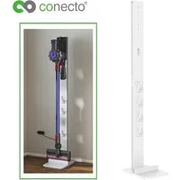 conecto Halterung Ständer für Dyson Staubsauger Akkusauger V15 V12 V11 V10 V8 V7 V6, (Aluminiumkonstruktion)