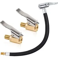 FELIXLEO Luftpumpe Ventilverlängerung 20cm Reifenfüller Schlauch Auto Motorrad Kompressor (1-tlg)