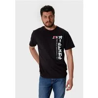 Oldskull T-Shirt Asian Japan Flag Graphic (1-tlg) mit coolem Frontprint