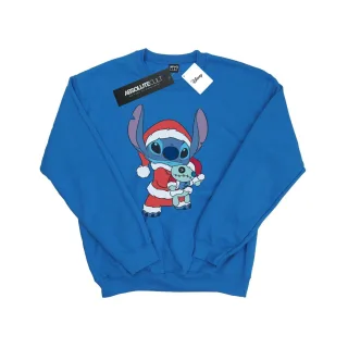 Disney Herren Lilo und Stitch Stitch Weihnachten Sweatshirt (Königsblau)