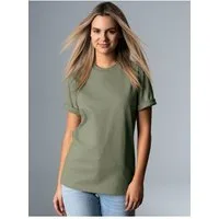 Trigema T-Shirt TRIGEMA T-Shirt DELUXE Baumwolle (1-tlg)