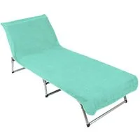 ZOLLNER Strandtuch, Mikrofaser (1-St), 80 x 215 cm, 100% Baumwolle, Liegenbezug auch für Sonnenliege
