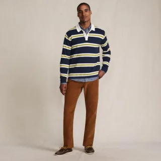 Classic Fit Cordhose für Herren, Herren, size: regular, Orange, Elasthan/Baumwoll-Mischung, by Lands' End
