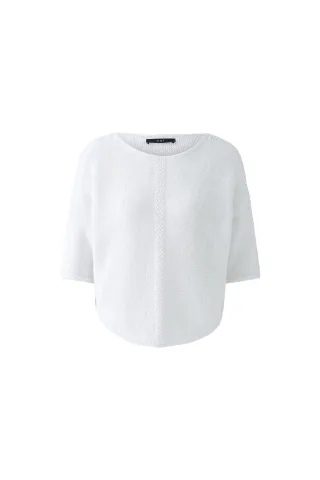 Oui - Pullover optic white - Gr. - 44