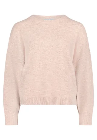 Betty & Co - Strickpullover taupe melange - Gr. - 36