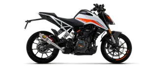 Sport Auspuff Arrow GP2 TITAN für KTM Duke 125 /KTM Duke 390 Bj.2021-2023 EURO5 eintragungsfrei +ABE