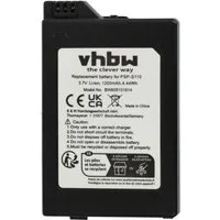 vhbw Akku Ersatz für Sony PSP-S110 für Spielekonsole (1200 mAh, 3,7 V, Akku Akku Li-Ion 1200 mAh (3,7 V, 1 St), Leistungsfähiger Austausch-Akku für Spielkonsole, Wiederaufladbar