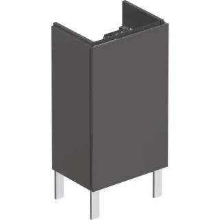 Duravit L-Cube Waschtisch-Unterschrank LC6273R4949 42x29,4x70,4cm, stehend, Tür rechts, graphit matt