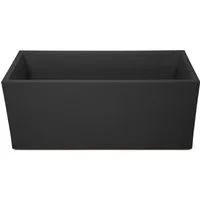 ONDIS24 Pflanzkübel Blumenkübel Blumentopf Vulkan 100cm Vulkan/Basalt Optik, mit Wasserspeicher Pflanzenkasten winterfest, 100 x 40 x 43,5 (H) cm