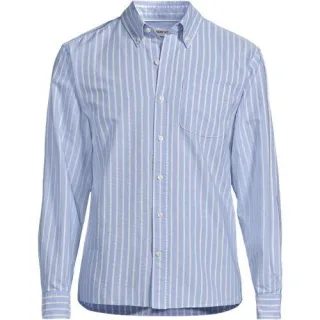 Oxfordhemd Sail Rigger, Herren,  Blau, Baumwolle, by Lands' End