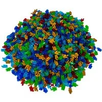 LEGO® LEGO® Kristalle Edelsteine Bunt gemischt - 30385 NEU! Menge 50x Spielbausteine, (Bausteine, 50 St., Kreativ-Set), Made in Europe