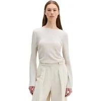 Marc O'Polo Strickpullover aus edlem Viskose-Leinen-Mix