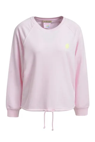 Smith&Soul - Realxed Sweatshirt Drawstring Hem candy - Gr. - S